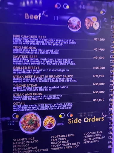 Menu page 3