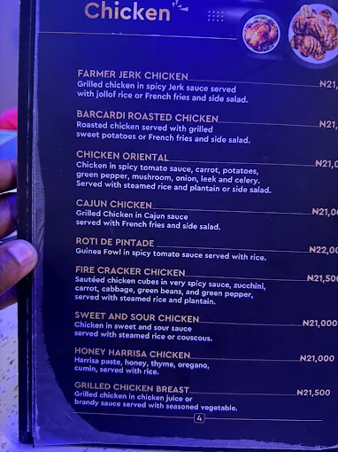 Menu page 4